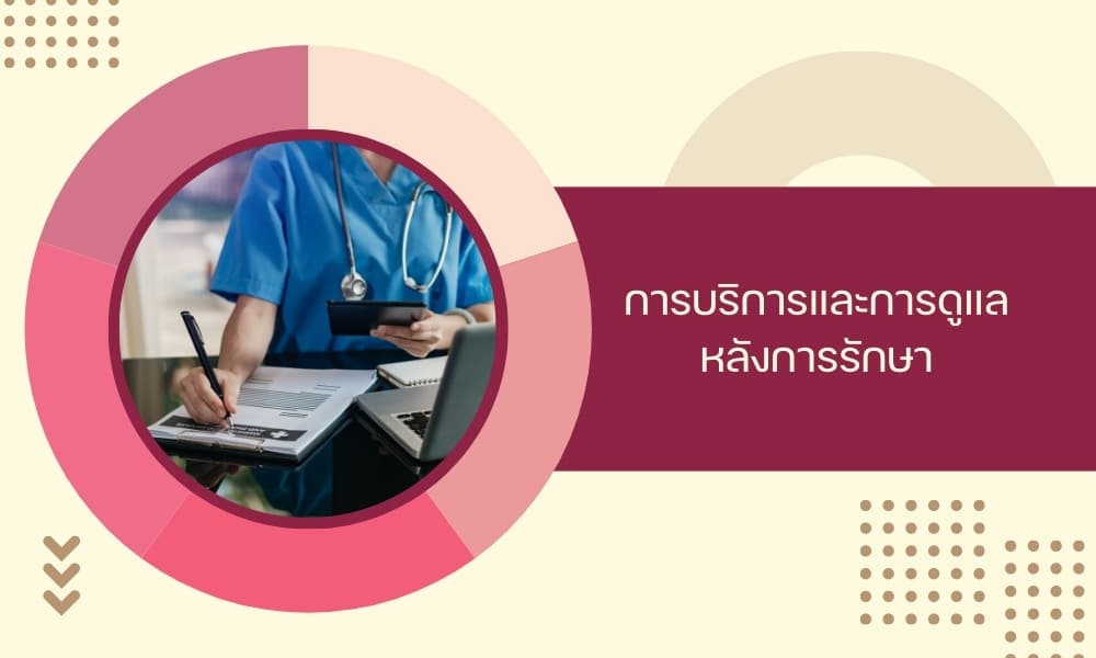 การบริการและการดูแลหลังการรักษา