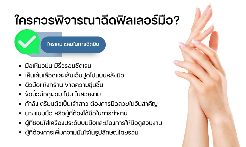 ฟิลเลอร์มือคืออะไร และทำไมถึงได้รับความนิยม