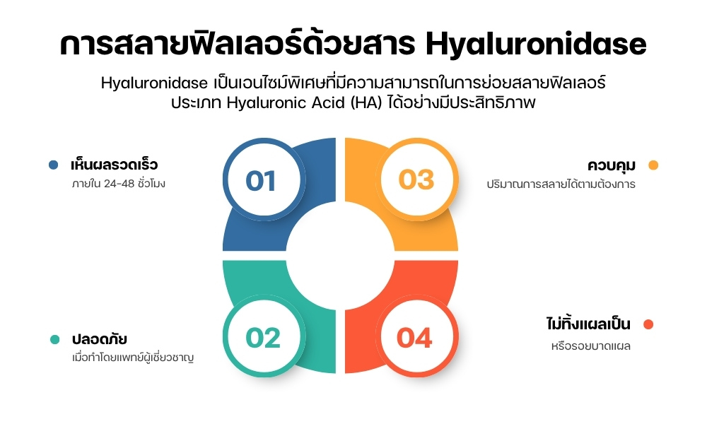 การสลายฟิลเลอร์ด้วยสาร Hyaluronidase