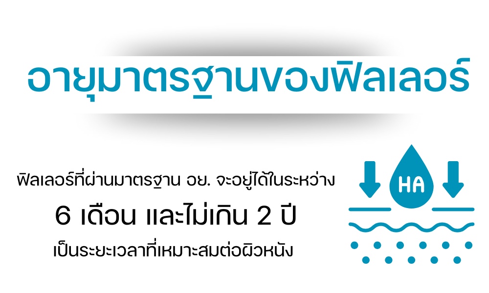 อายุมาตรฐานของฟิลเลอร์