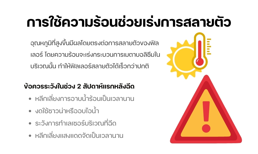การใช้ความร้อนช่วยเร่งการสลายตัว
